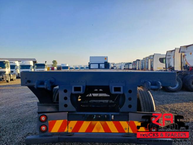2009 AFRIT TRI AXLE ALUMINIUM FLAT DECK TRAILER #53283]